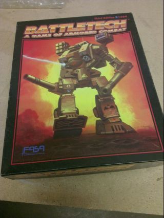 Battletech: A Game Of Armored Combat Fasa 3rd Edition 1604 Unseen Mechs