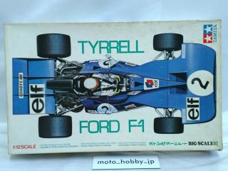 Oshika Tamiya 1/12 Tyrrell Ford F - 1 Big Scale Model Kit Bs1209 Derek Gardner 1