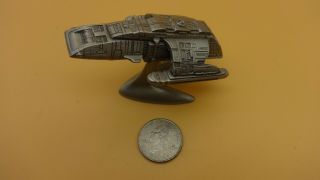 Star Trek Rawcliffe Pewter Rf 1779 Deep Space Nine Runabout - Loose & Rare