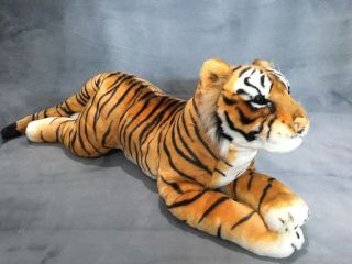 Tiger Best Made Toys Limited Plush Large 30” Plush Cat Realistic Soft Stuffed
