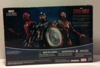Marvel Legends Captain America Civil War 6 - inch Figure 3 - pack 2