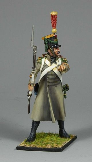 First Legion Nap0348 French 18th Line Infantry Voltigeur Sergeant In Greatcoat