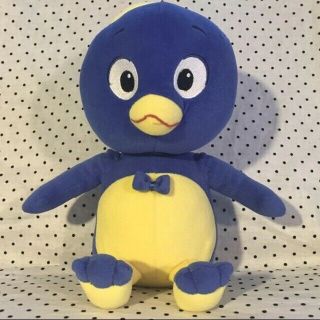 Backyardigans Ty Plush Pablo Beanie Buddy Blue Penguin Bird 8 " Stuffed Animal