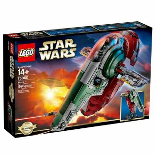 Lego 75060 Star Wars Slave 1 Boba Fett Box Ships Protected
