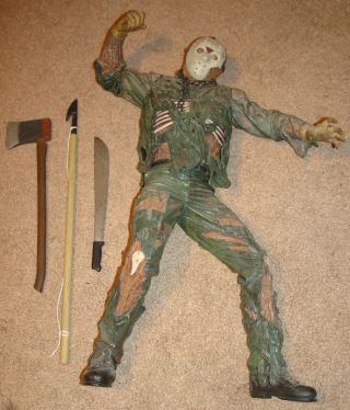 Neca Reel Toys Friday The 13th Jason Voorhees 18 " Figure W/ Sound
