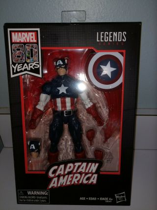 Marvel Legends Captain America 80th Anniversary 80 Years Walmart