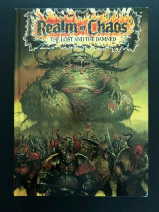 Warhammer Games Workshop (gw) Citadel 1990 - Realm Of Chaos The Lost & The Damned