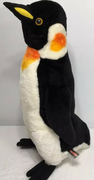 Melissa & Doug Large 24 " Plush Penguin Life Like Stuffed Animal Plush