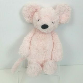 Jellycat London Bashful Mouse Stuffy Light Pink Plush Doll 12 " Toy Soft Cuddly