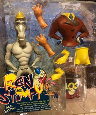 Ren And Stimpy Mr Horse Collectible Action Figure By Palisades Series One