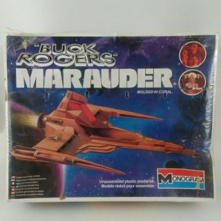 1979 Monogram Buck Rogers Marauders Plastic Model Kit 6031 - 0100 Nos