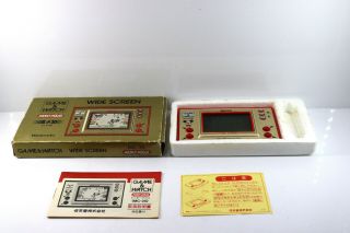 Postage Nintendo Game & Watch Mickey Mouse MC - 25 Boxed Japan Great Cond. 2