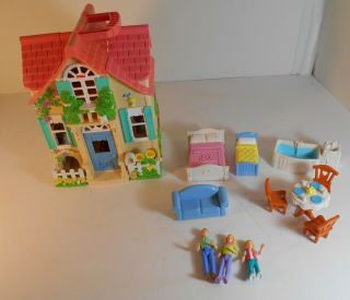 Fisher Price Sweet Streets Country Cottage Dollhouse,  Dolls & Furniture