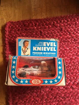 Evel Knievel Ideal Precision Miniatures Diecast Formula 5000 Car No.  4305 - 9 1977