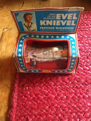 Evel Knievel IDEAL Precision Miniatures Diecast Formula 5000 car No.  4305 - 9 1977 2