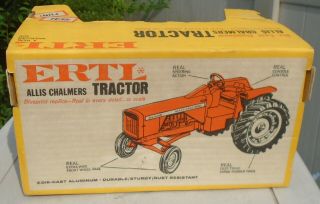 1960s ERTL Allis Chalmers Diecast Aluminum 1/16 Scale Tractor 190 - 2