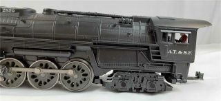 MTH Rail King Santa Fe 4 - 8 - 4 Imperial Northern Steam Engine 30 - 1562 - 1 Train 7