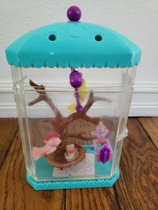 1994 Vintage Littlest Pet Shops,  Chirpy Birds With Nesting Home