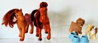 Fisher Price Loving Family Doll House Furniture Mini Van Dolls Dogs Horses 6
