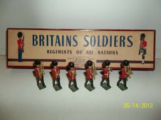 Britains Soldiers Royal Scots Miniature 212 1940 Made In England C21