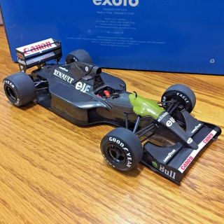 Exoto Renault Elf Williams F14b Team 1:24 Scale Carbon Fiber Test Car