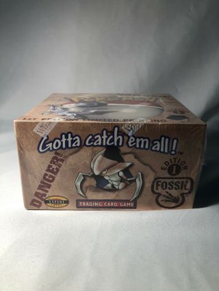 Factory Fossil 1st Edition Booster Box Pokemon NM/M English TCG 2