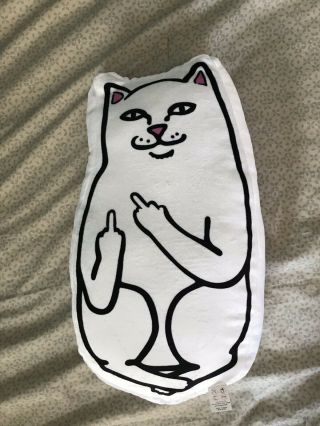 Rip N Dip White Cat Plush Middle Finger Supreme Off White Louis Vuitton