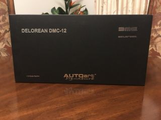 First Release Autoart Delorean Dmc - 12 Satin Finish 1:18 Limited Ed Nib 782/1000