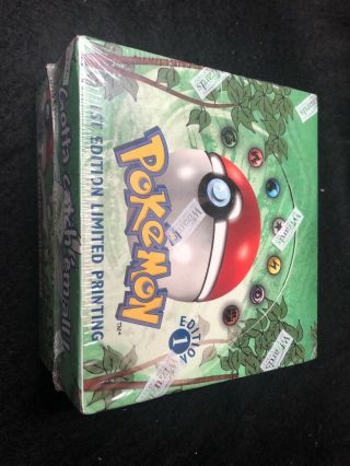 One Box Of Pokemon Jungle Unlimited Edition Factory Booster Box