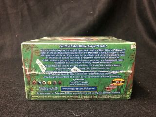 ONE BOX of POKEMON JUNGLE Unlimited Edition Factory Booster Box 4