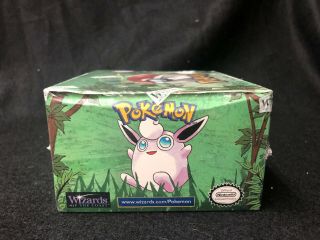 ONE BOX of POKEMON JUNGLE Unlimited Edition Factory Booster Box 5