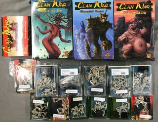 Aeg L5r Clan War Shadowlands Army: Oni Boxes,  Goblins,  Undead Over 80 Miniatures