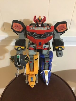 1993 Bandai Mmpr Mighty Morphin Power Rangers Deluxe Set Megazord 90 Complete