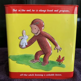 Vintage Curious George Musical Jack In The Box By Schylling Fast