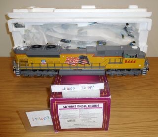 Mth 20 - 2918 - 1 Union Pacific Sd70ace Flag Locomotive Diesel Engine O Scale Train
