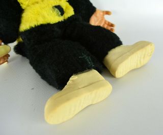 Vintage Zip Zippy Mr Bim Chimp Monkey Beloved Plush Vinyl Toys Stuffed Banana 4