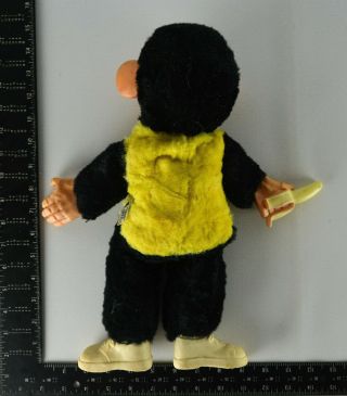 Vintage Zip Zippy Mr Bim Chimp Monkey Beloved Plush Vinyl Toys Stuffed Banana 5