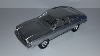 1/25 Amt 1974 Ford Mustang Ii Grabber Blue With Box Promo B1