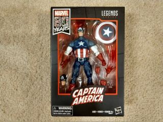 Marvel Legends Captain America 80 Years Walmart Exclusive