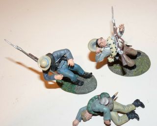 Conte American Civil War,  Confederate Wounded,  3 Figures 6