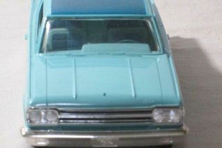 Dealer Promo Model Car AMC Marlin Friction 1966 Turqois blue 2