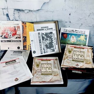 Dungeons Dragons Return To The Tomb Of Horrors Ad&d And More Stuff