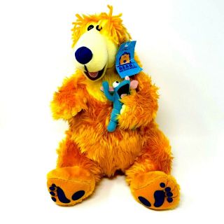 Bear In The Big Blue House Plush Soft Toy Doll Teddy Small Nanco 14 Inch.