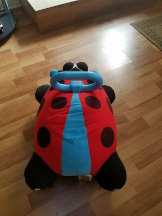 Little Tikes Pillow Racer Lady Bug Toddler Plush Ride 3