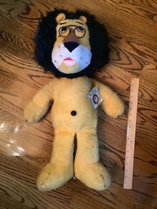 Vintage 1970’s Animal Fair Stuffed Hubert The Harris Lion Made Minnesota W/ Tag 8