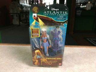 2000 Mattel Disney Atlantis The Lost Empire Princess Kida Figure Moc