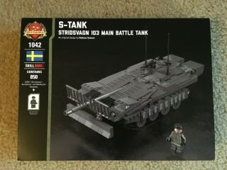Brickmania Lego S - Tank Strv 103 Main Battle Tank