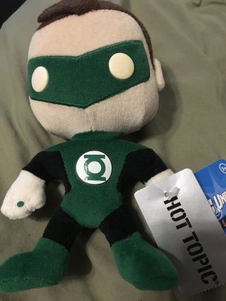 Green Lantern Hal Jordan 7 " Plush Figure Funko Justice League Dc Nwt