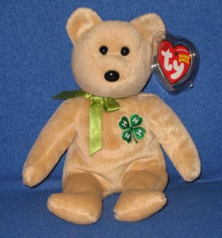 Ty Clover 4 - H The Bear Beanie Baby - With Tag