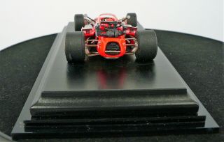 Unknown 1:43 Scale Pro - Built Resin Mario Andretti ' s Indy 500 Winner 1969 - RP - MM 5